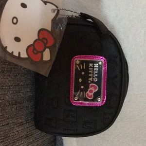 Brand NWT Loungefly Black Hello Kitty Make UP Bag!